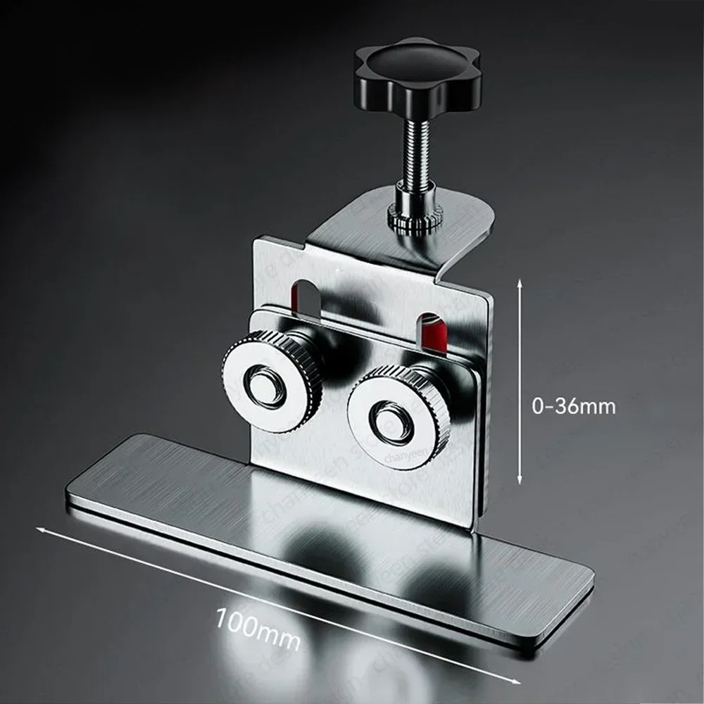 Furniture Joint Hardware - Woodworking Cabinet Alignment Clamp Stainless Steel
