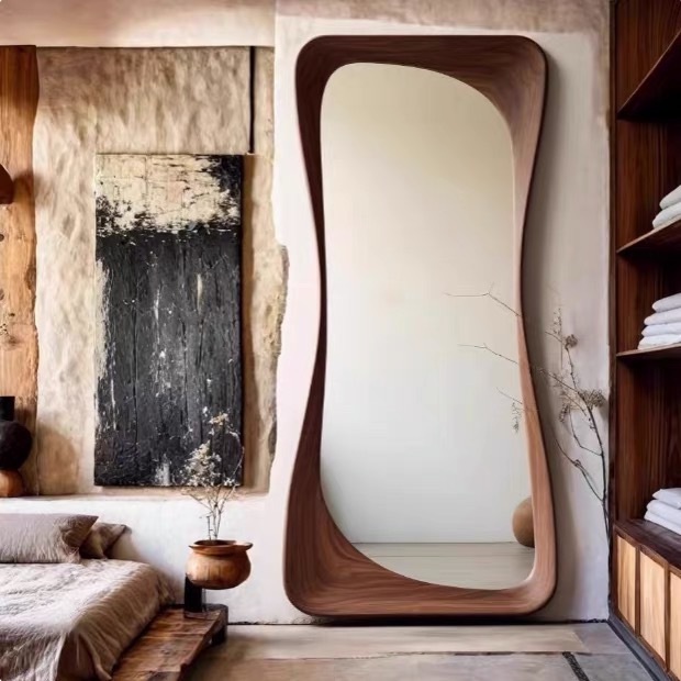 Furniture Hardware Stores - Medieval style full body floor mirror