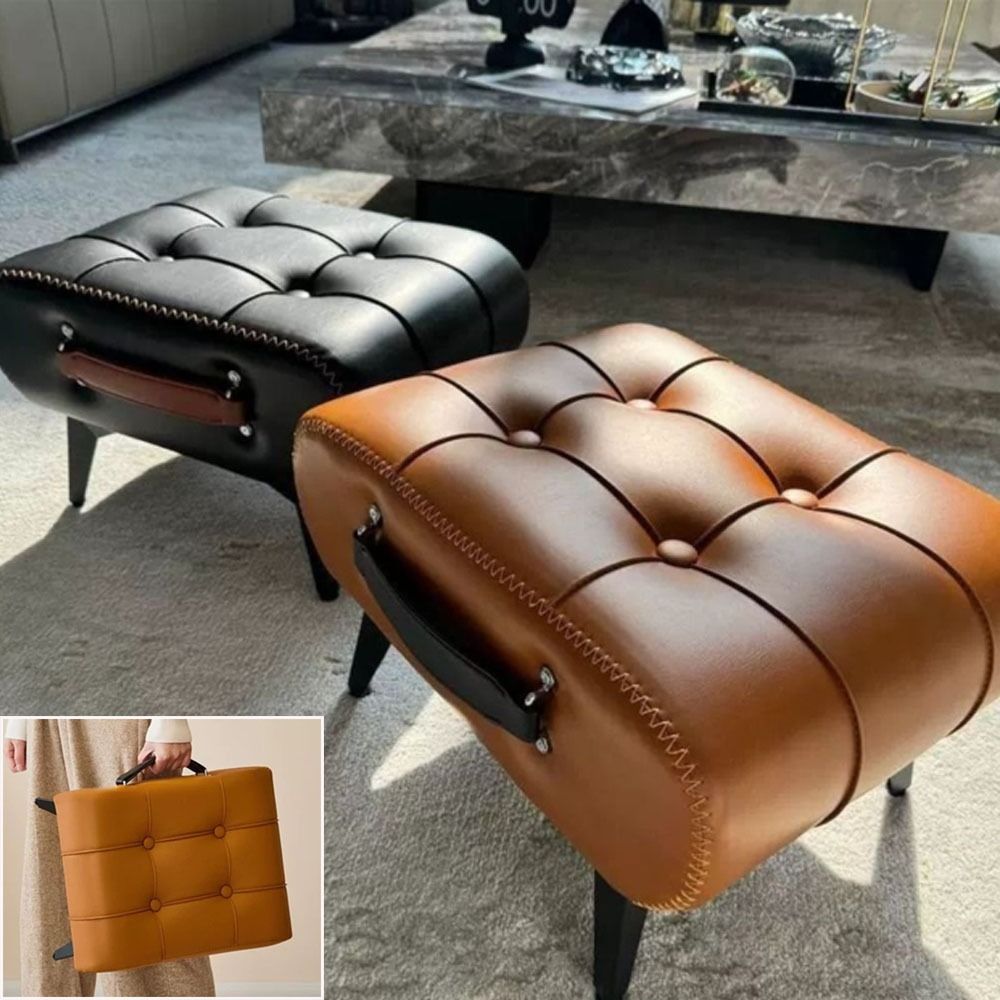 Furniture Joint Hardware - New Space Saving Foot Stool High