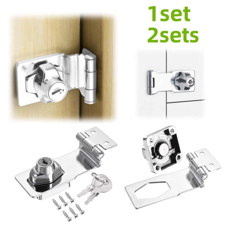 Furniture Joint Hardware - 1/2sets Knob style furniture safety lock,