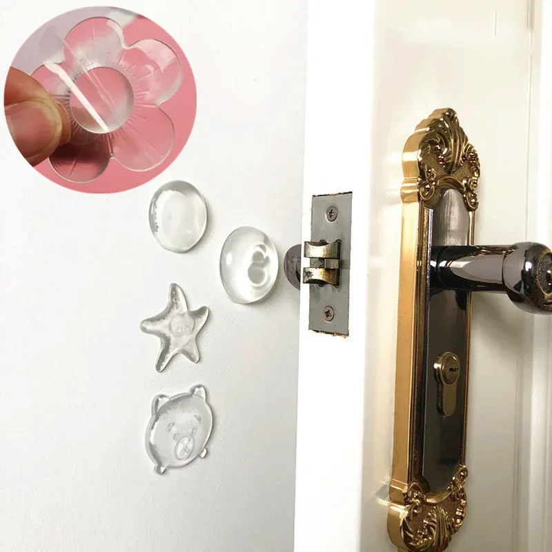 Furniture Joint Hardware - 2 Chiếc Tắt Tiếng Cửa Tay