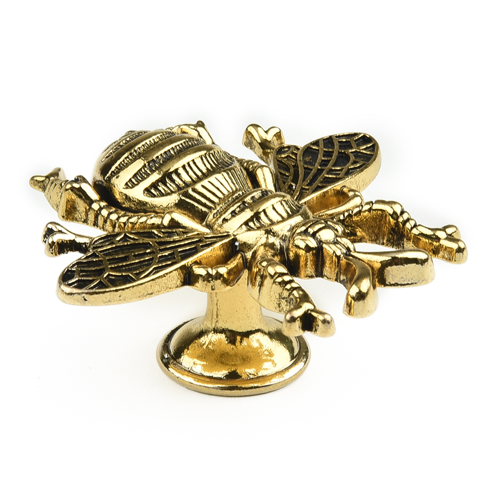 Furniture Joint Hardware - Retro Cupboard Drawer Pulls Bee Shape