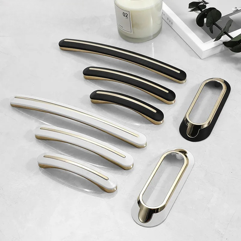 Furniture And Hardware - Modern Simple Zinc Alloy Cabinet Drawer