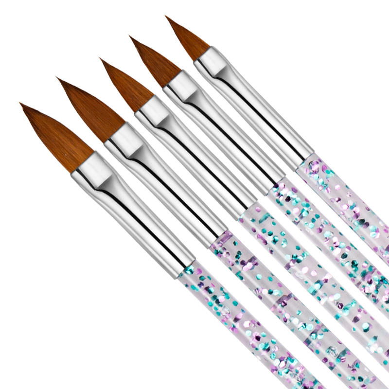 Furniture Hardware Nails - 5PCS Nail Art Brushes Set UV
