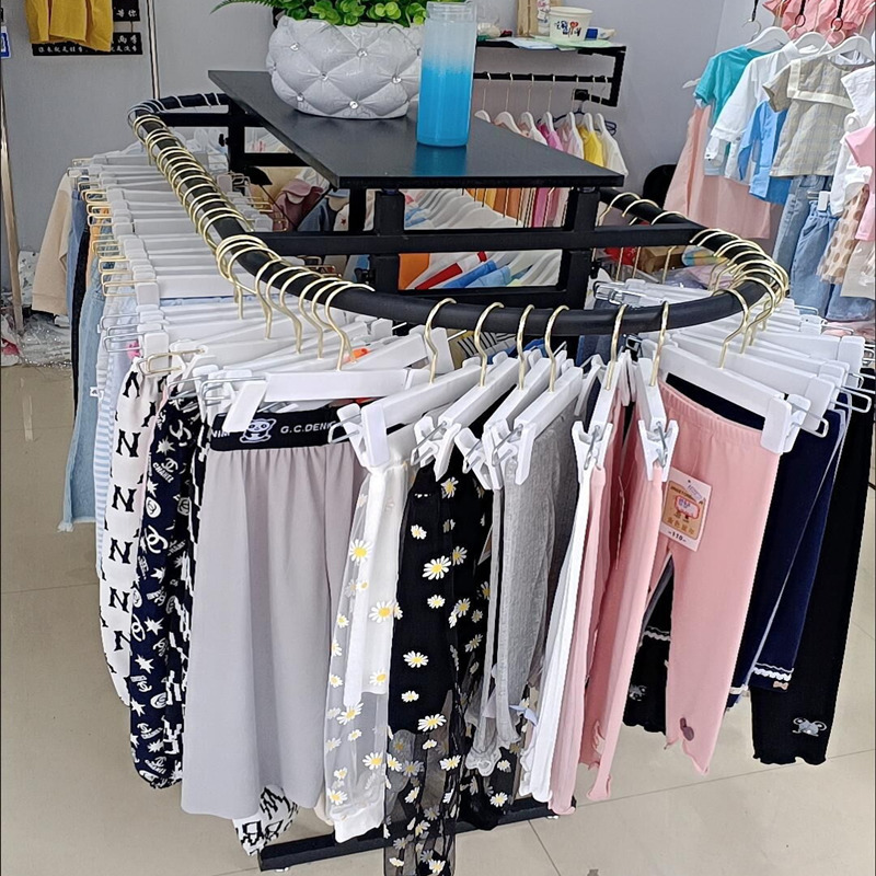 Iron Clothing Store Oval Shelf - đánh giá và giá Furniture Hardware Stores