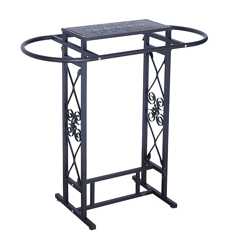 Iron Clothing Store Oval Shelf - đánh giá và giá Furniture Hardware Stores