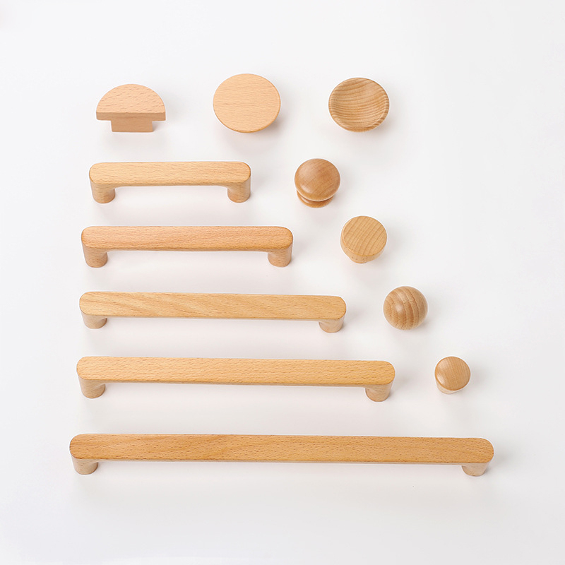 Nordic Wooden Furniture Handle - đánh giá và giá Furniture Hardware Nut