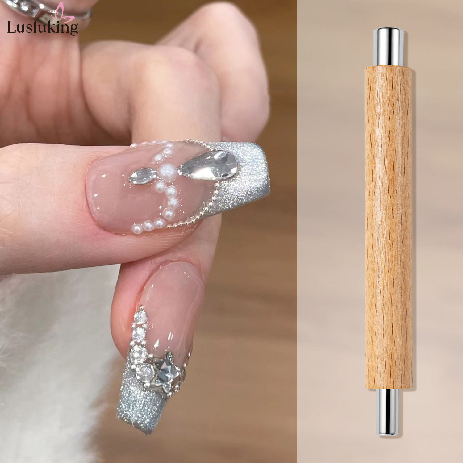 1pc Nail Art Nail Magnetic Sti - đánh giá và giá Furniture Hardware Nails