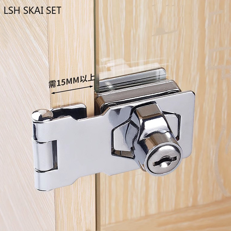 No-punch Glass Door Lock Store - đánh giá và giá Furniture Hardware Stores