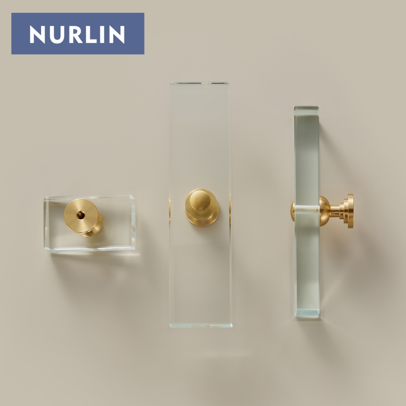 Nurlin Brass Acrylic Cabinet D - đánh giá và giá Furniture Hardware Nut