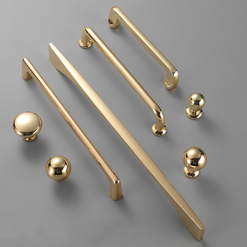 Zinc Alloy Bright Gold Kitchen - đánh giá và giá Furniture Hardware Nut