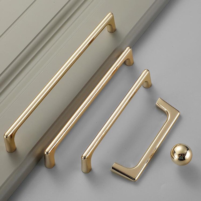 Zinc Alloy Bright Gold Kitchen - đánh giá và giá Furniture Hardware Nut
