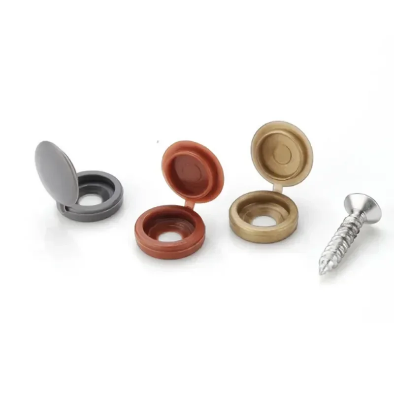 Hinged Plastic Screw Cap Cover - đánh giá và giá Furniture Hardware Nut