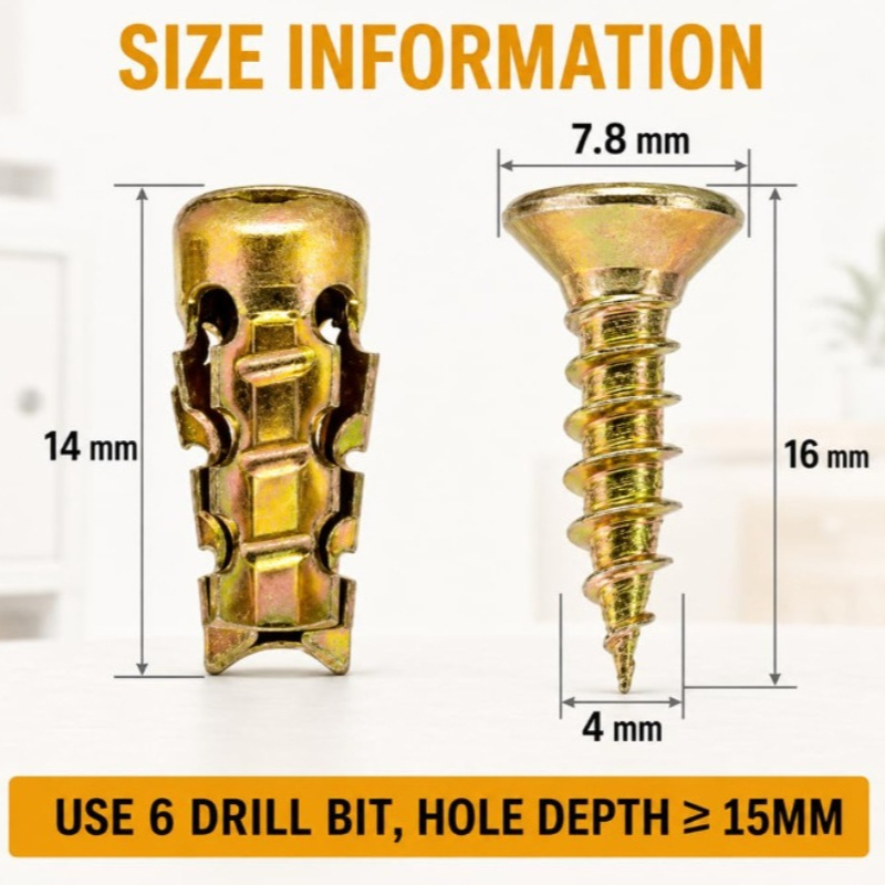 Short Expansion Screw Set Cabi - đánh giá và giá Furniture Hardware In China