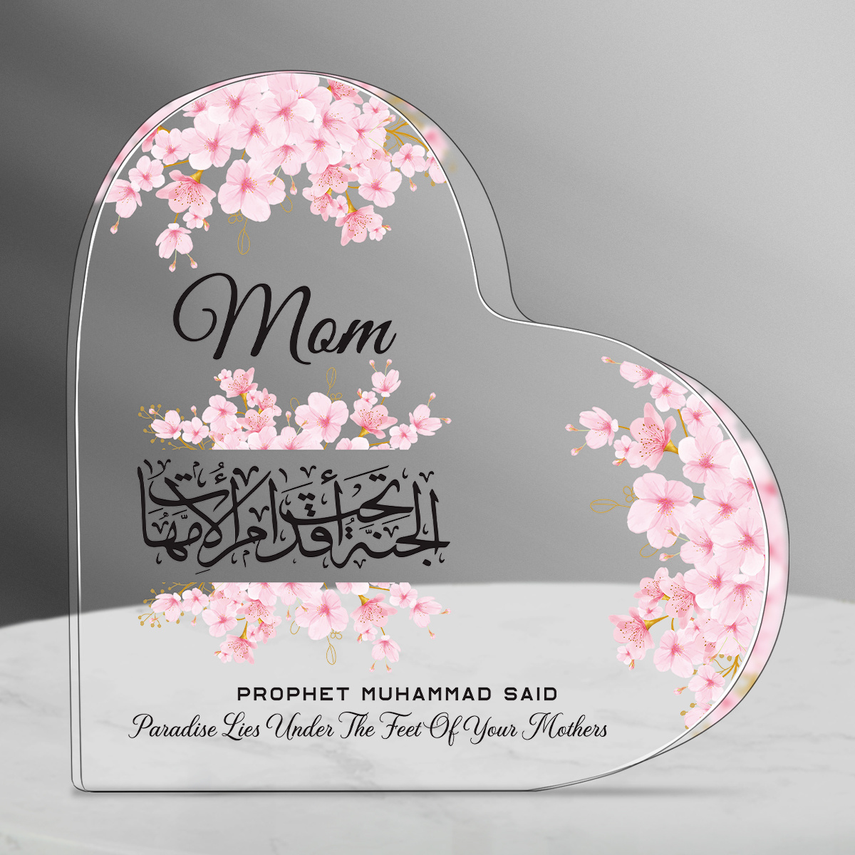 Heart Acrylic Desk Plaque Mom  - đánh giá và giá Furniture Paradise & Hardware Ghaziabad