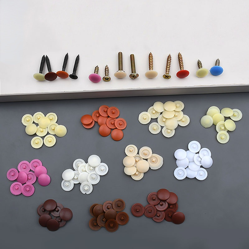 100/500/1000pcs Plastic Screw  - đánh giá và giá Furniture Hardware Nut
