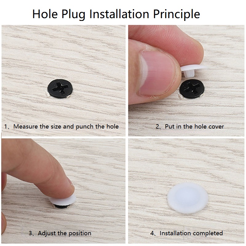 100/500/1000pcs Plastic Screw  - đánh giá và giá Furniture Hardware Nut