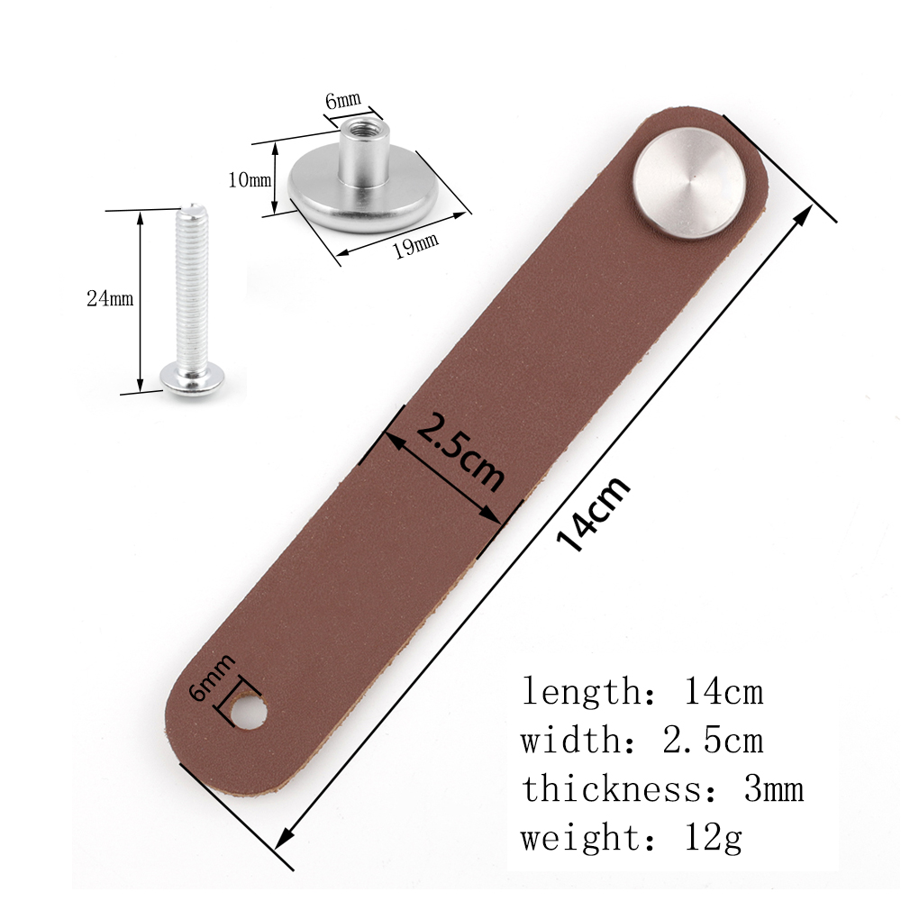 Leather Knobs Cabinet Wardrobe - đánh giá và giá Furniture Hardware In China