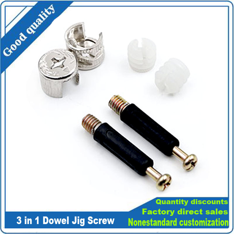 3 Trong 1 Dowel Jig Vít Đồ Kết - đánh giá và giá Furniture Hardware Nut