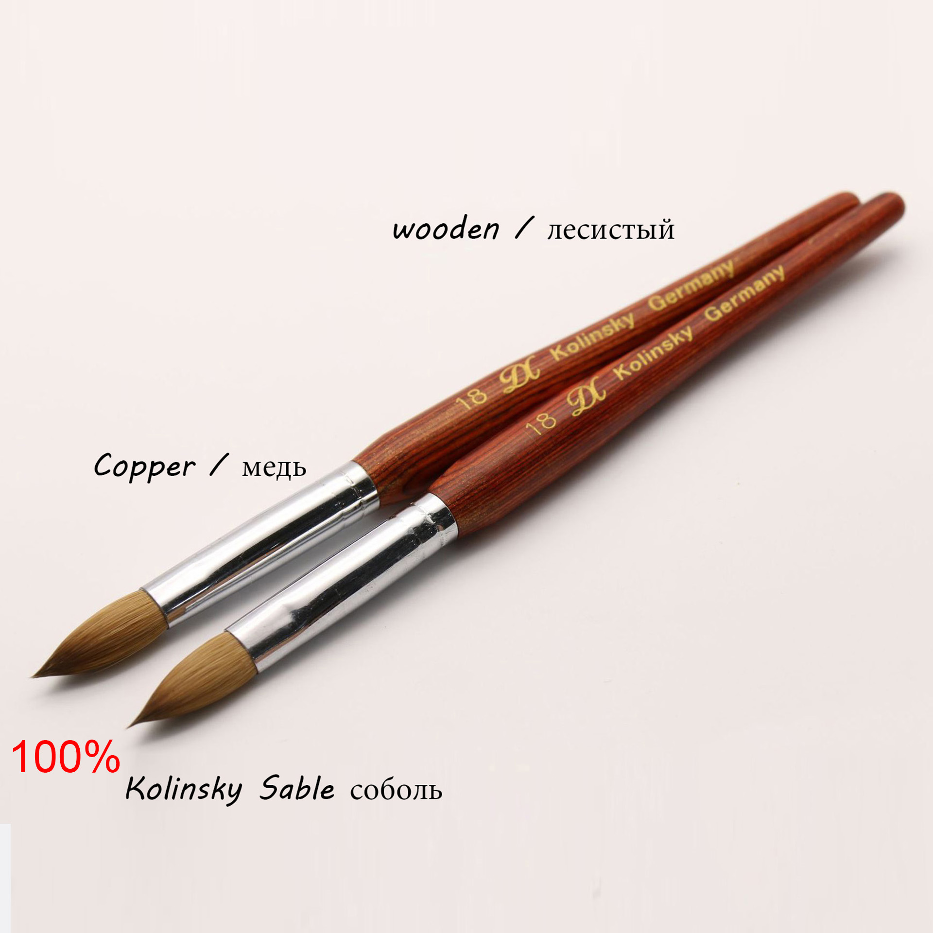 1Pcs 100% Kolinsky Sable Nail  - đánh giá và giá Furniture Hardware Nails