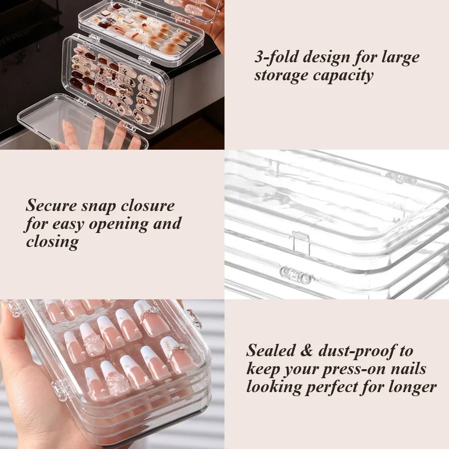Clear Foldable Press On Nail S - đánh giá và giá Furniture Hardware Nails