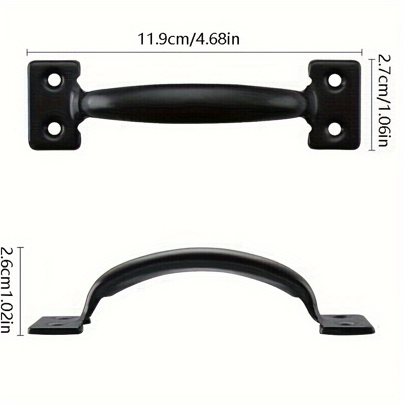 2Pcs DIY Furniture Iron Handle - đánh giá và giá Furniture Joint Hardware