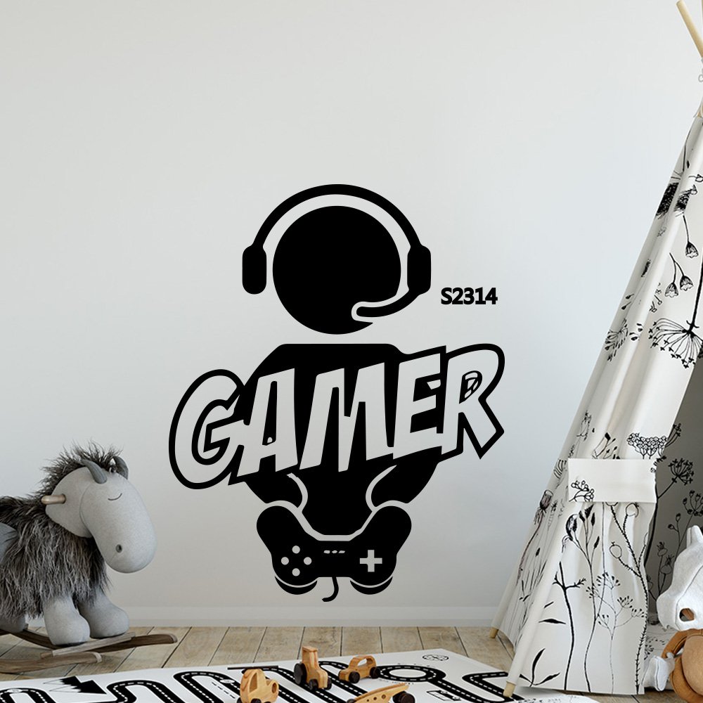 1pc Gamer Wall Art Decal For K - đánh giá và giá Furniture Joint Hardware